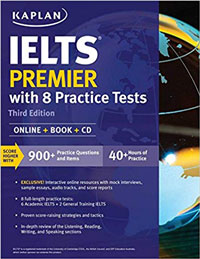  Kaplan IELTS Premier with 8 practice test